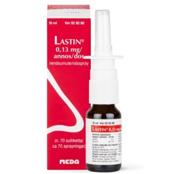 LASTIN 0,13 mg/annos NENÄSUMUTE, LIUOS 10 ml