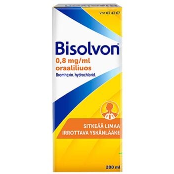 BISOLVON 0,8 mg/ml ORAALILIUOS 200 ml