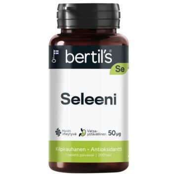 BERTIL'S SELEENI TABL 200 KPL