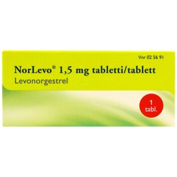 NORLEVO 1,5 mg TABLETTI 1 fol