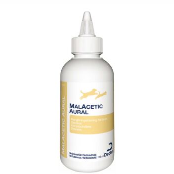 MALACETIC AURAL KORVAPUHDISTE KOIRILLE/KISSOILLE 118 ML