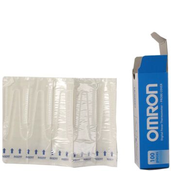 OMRON KUUMEMITTARINSUOJUS 100 KPL