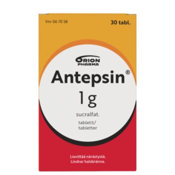 ANTEPSIN TABLETTI 1G