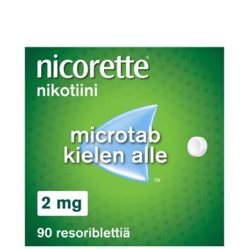 NICORETTE MICROTAB 2 mg RESORIBLETTI 90 fol