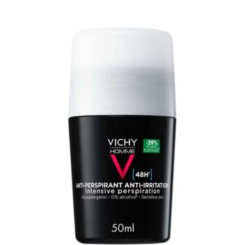 VICHY HOMME 48H ANTI-IRRITATION ANTIPERSPIRANT ROLL-ON 50 ML