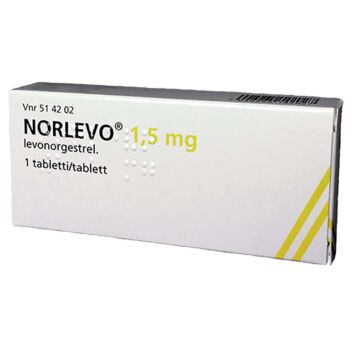 NORLEVO 1,5 mg TABLETTI 1 fol