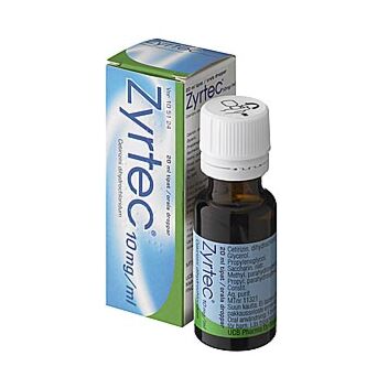 ZYRTEC 10 mg/ml TIPAT, LIUOS 20 ml