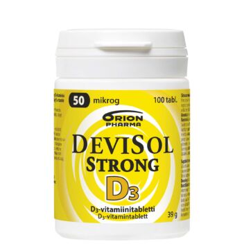 DEVISOL STRONG 50 MIKROG TABLETTI 100 KPL