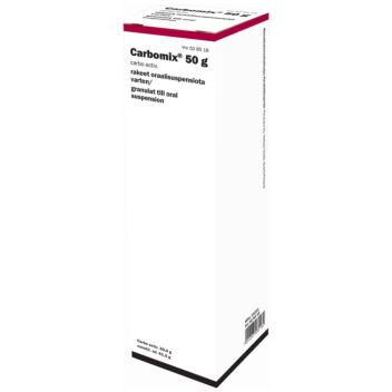 CARBOMIX 50 g/annos RAKEET ORAALISUSPENSIOTA VARTEN 61,5 g
