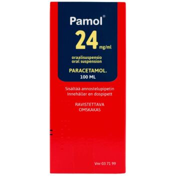 PAMOL 24 mg/ml ORAALISUSPENSIO 100 ml