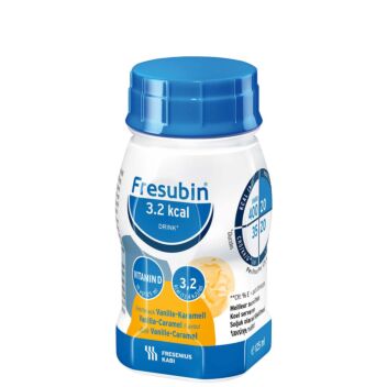FRESUBIN 3.2 KCAL DRINK VANILJA-KARAMELLI 4X125 ML