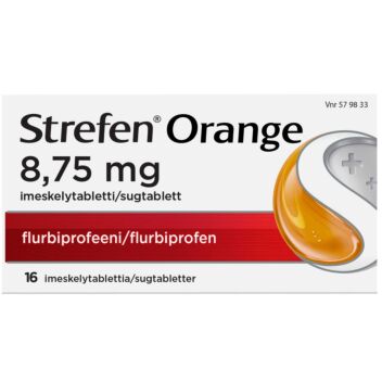STREFEN ORANGE 8,75 mg IMESKELYTABLETTI 16 fol