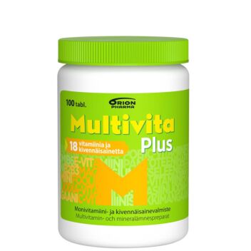 MULTIVITA PLUS MONIVITAMIINI TABL 100 kpl