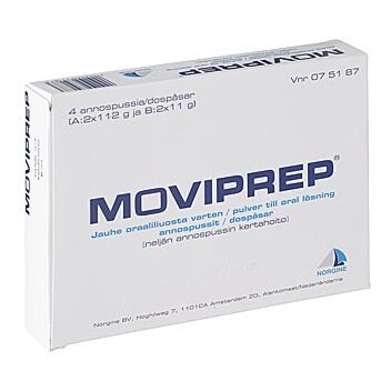 MOVIPREP JAUHE ORAALILIUOSTA VARTEN 1 x (2+2)