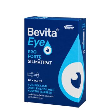BEVITA EYE PRO FORTE SILMÄTIPAT 20X0,5 ML