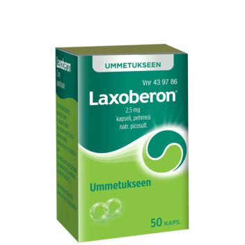 LAXOBERON 2,5 mg KAPSELI, PEHMEÄ 50 kpl