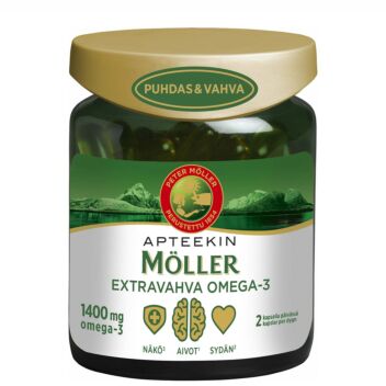 APTEEKIN MÖLLER EXTRAVAHVA OMEGA-3 KAPS 76 KPL
