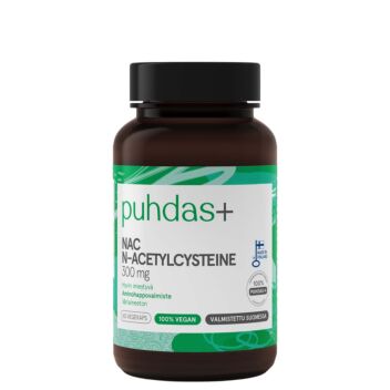 PUHDAS+ NAC 300MG KAPS 60 KPL