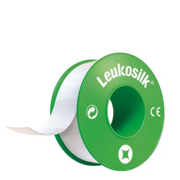 LEUKOSILK TEIPPI 1,25CM X 5M SUOJAKOTELO 1 kpl