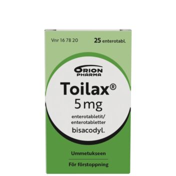 TOILAX ENTEROTABLETTI 5MG