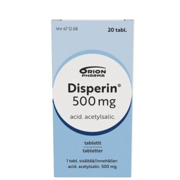 DISPERIN 500 mg TABLETTI 20 fol