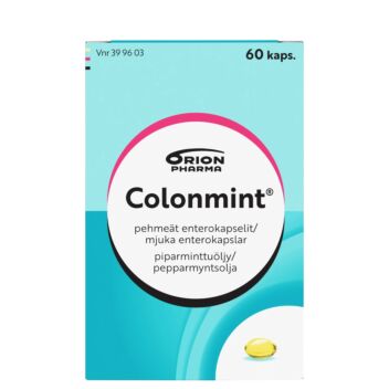COLONMINT ENTEROKAPSELI, PEHMEÄ 60 fol
