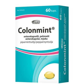 COLONMINT ENTEROKAPSELI, PEHMEÄ 60 fol