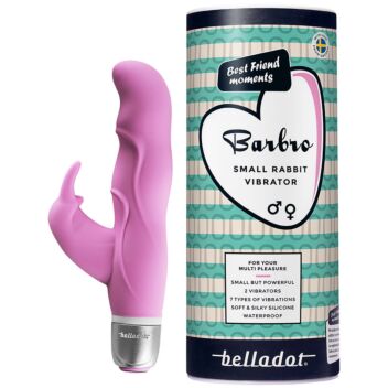 BELLADOT BARBRO SMALL RABBIT VIBRAATTORI VAALEANPUNAINEN