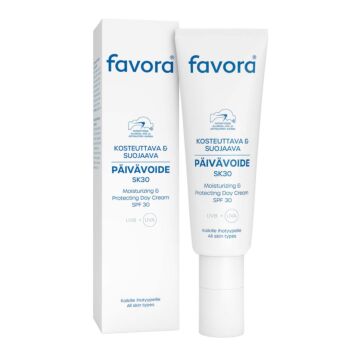 FAVORA KOSTEUTTAVA & SUOJAAVA PÄIVÄVOIDE SK30 50 ml