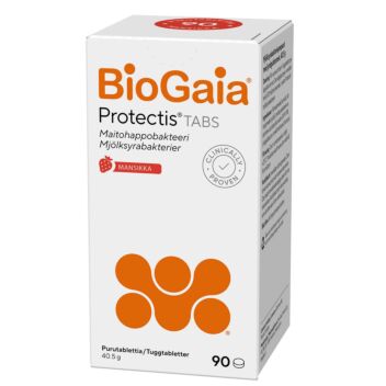 BIOGAIA PROTECTIS TABS MANSIKKA 90 kpl