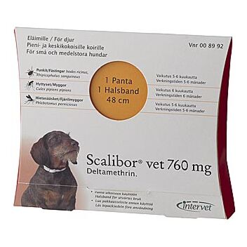 SCALIBOR VET 0.76 g LÄÄKEPANTA KOIRALLE 1 kpl