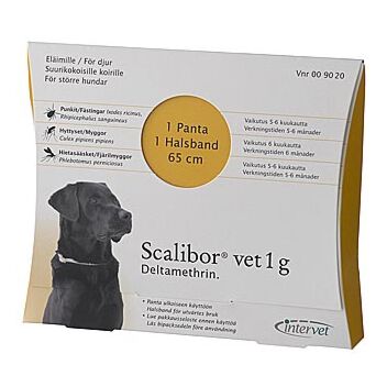 SCALIBOR VET 1 g LÄÄKEPANTA KOIRALLE 1 kpl