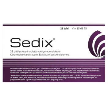SEDIX TABLETTI, PÄÄLLYSTETTY 28 fol