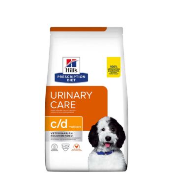 HILL'S CANINE C/D URINARY CARE CHICKEN MULTICARE PRESCRIPTION DIET 1,5 KG