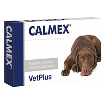 Calmex Vet tabl 10 kpl täydennysrehu koiran rauhallisen käyttäytymisen tueksi | Eläinten vitamiini ja lisäravinteet