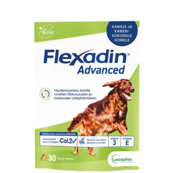 Flexadin Advanced purutabletti koirille 30 kpl | Eläinten vitamiinit ja lisäravinteet