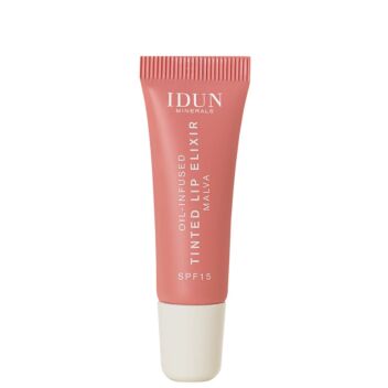 Idun Minerals Oil-infused Tinted Lip Elixir Malva Coral Beige 8 ml | Huulipunat ja -kiillot