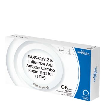 MEDOMICS SARS-COV-2 & INFLU A/B YHDISTELMÄPIKATESTI 1 kpl