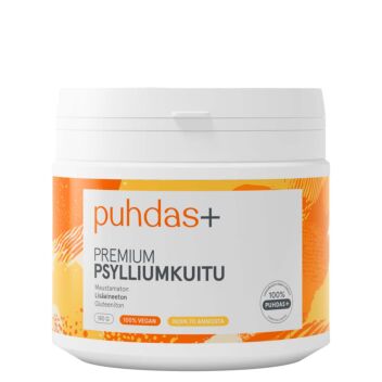 PUHDAS+ PREMIUM PSYLLIUM KUITU 180 g