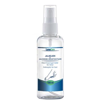 LUMOCARE JALKOJEN DESINFEKTIO- JA HOITOAINE 100 ML