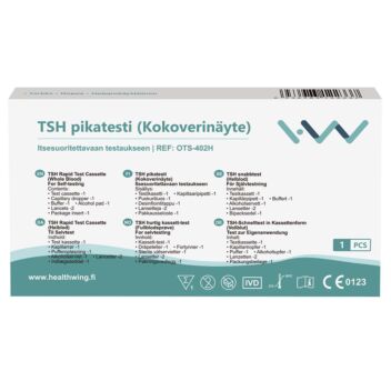 H&W TSH KILPIRAUHASEN VAJAATOIMINTA PIKATESTI 1 KPL