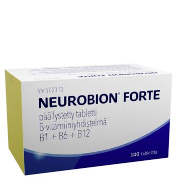 NEUROBION FORTE TABLETTI, PÄÄLLYSTETTY 100 kpl