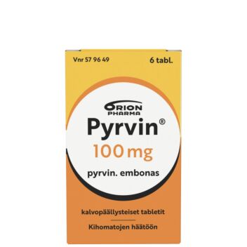 PYRVIN TABLETTI 100MG