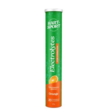 HART-SPORT ELEKTROLYYTTIPOREET APPELSIINI PORETABL 20 kpl
