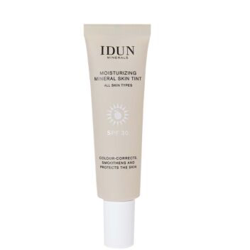 IDUN MINERALS MOISTURIZING MINERAL SKIN TINT SPF 30 LÅNGHOLMEN LIGHT / MEDIUM NEUTRAL 27 ML