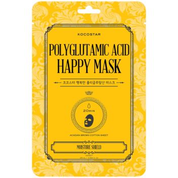 KOCOSTAR POLYGLUTAMIC ACID HAPPY MASK 1 KPL