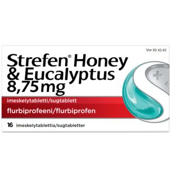 STREFEN HONEY & EUCALYPTUS 8,75 mg IMESKELYTABLETTI 16 fol