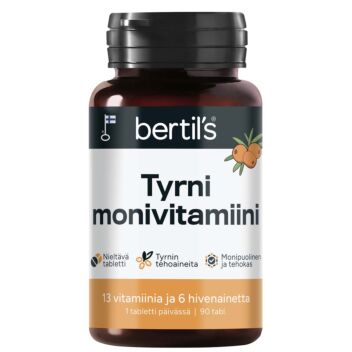 BERTIL'S TYRNI MONIVITAMIINI 90 KPL