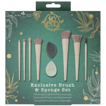 SO ECO EXCLUSIVE BRUSH & SPONGE MEIKKISIVELLINSETTI