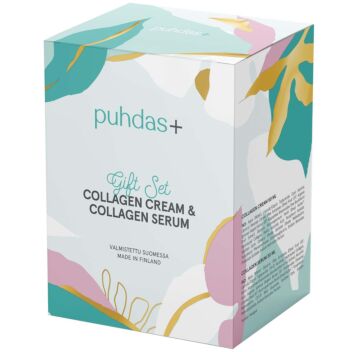 PUHDAS+ COLLAGEN CREAM & COLLAGEN SERUM LAHJAPAKKAUS